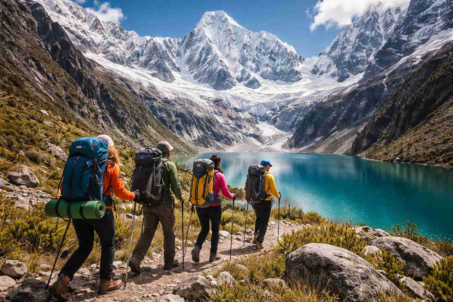 Trekking en Huaraz: aventura pura entre lagunas y nevados